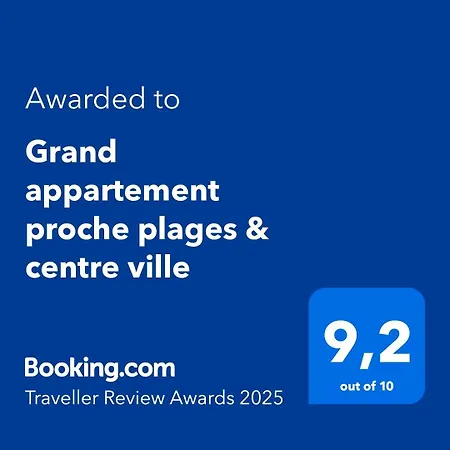 Grand Proche Plages & Centre アパート *